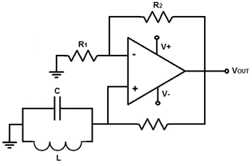 LC op amp oscillator