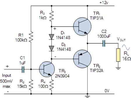 설명: 설명: 설명: class ab amplifier